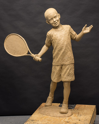 Ace - Scott Streadbeck - Life-size Tennis Player