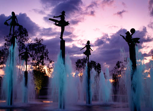 Soaring Dreams sculpture installation